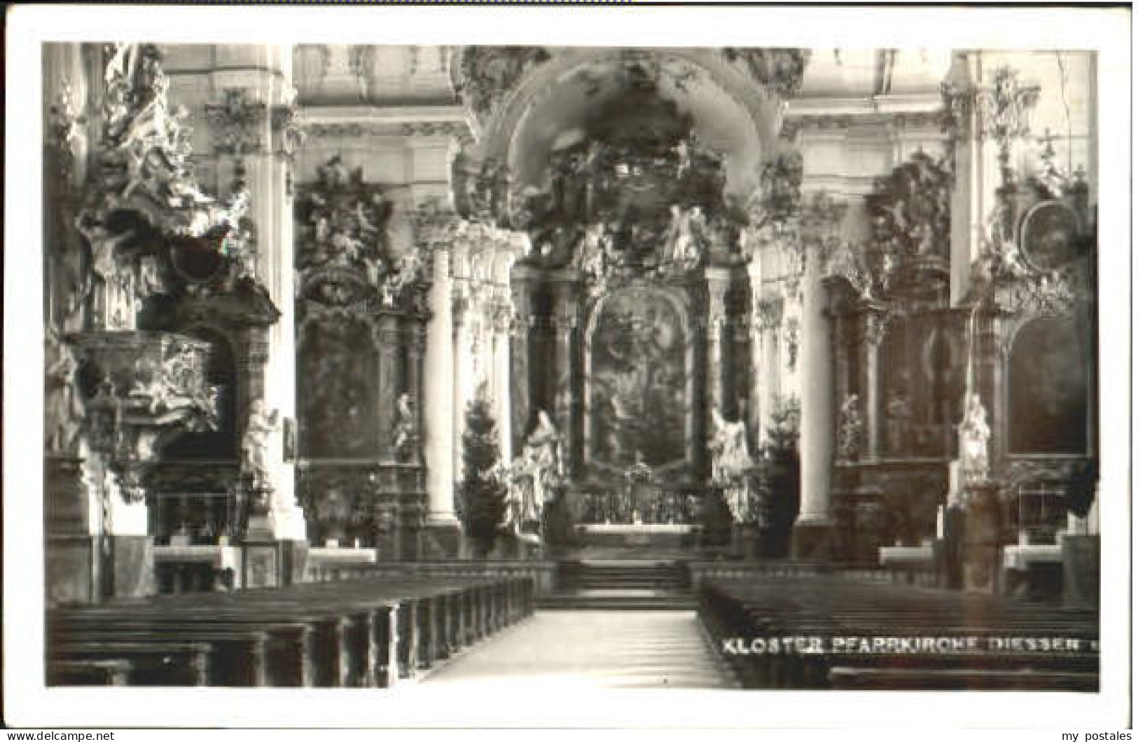 Diessen Ammersee Diessen Kirche x 1955