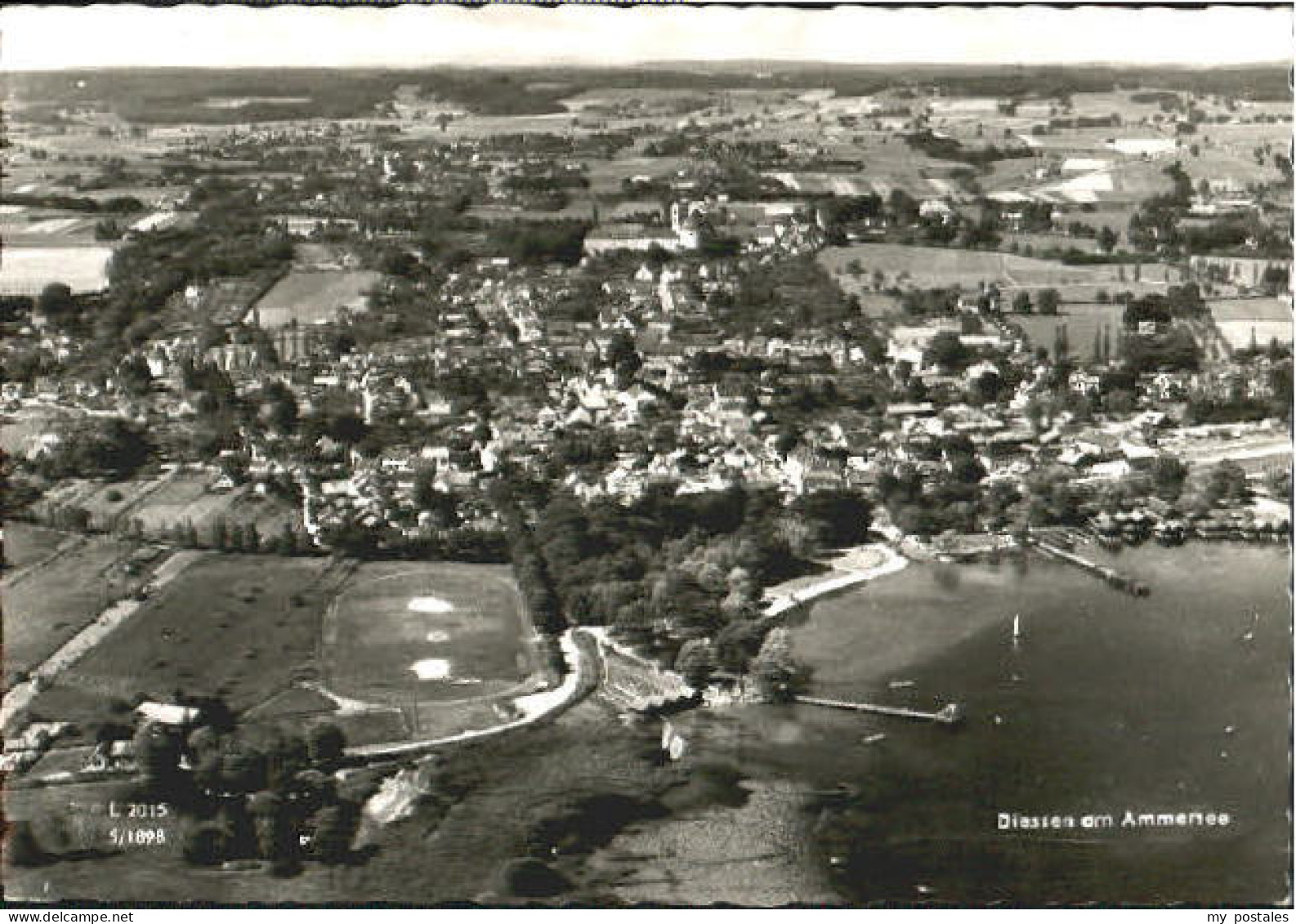 Diessen Ammersee Diessen See Fliegeraufnahme