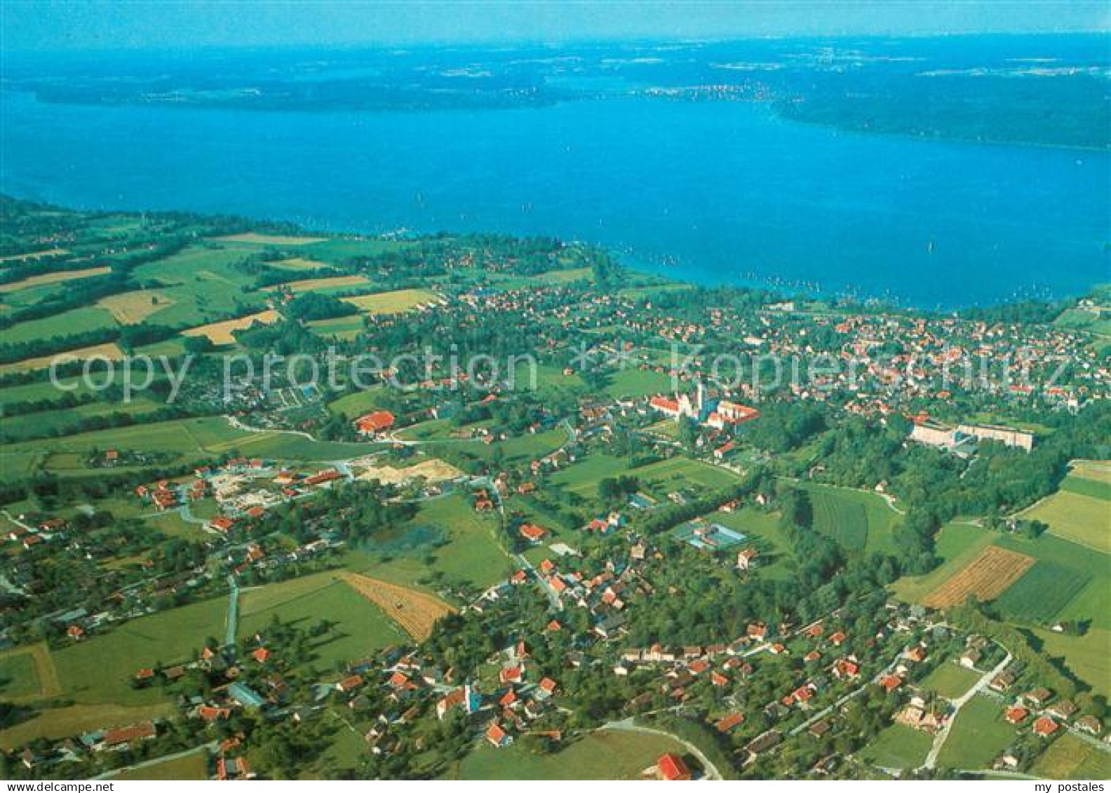 Diessen Ammersee Fliegeraufnahme