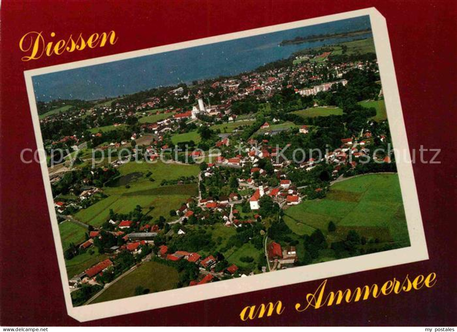 Diessen Ammersee Fliegeraufnahme