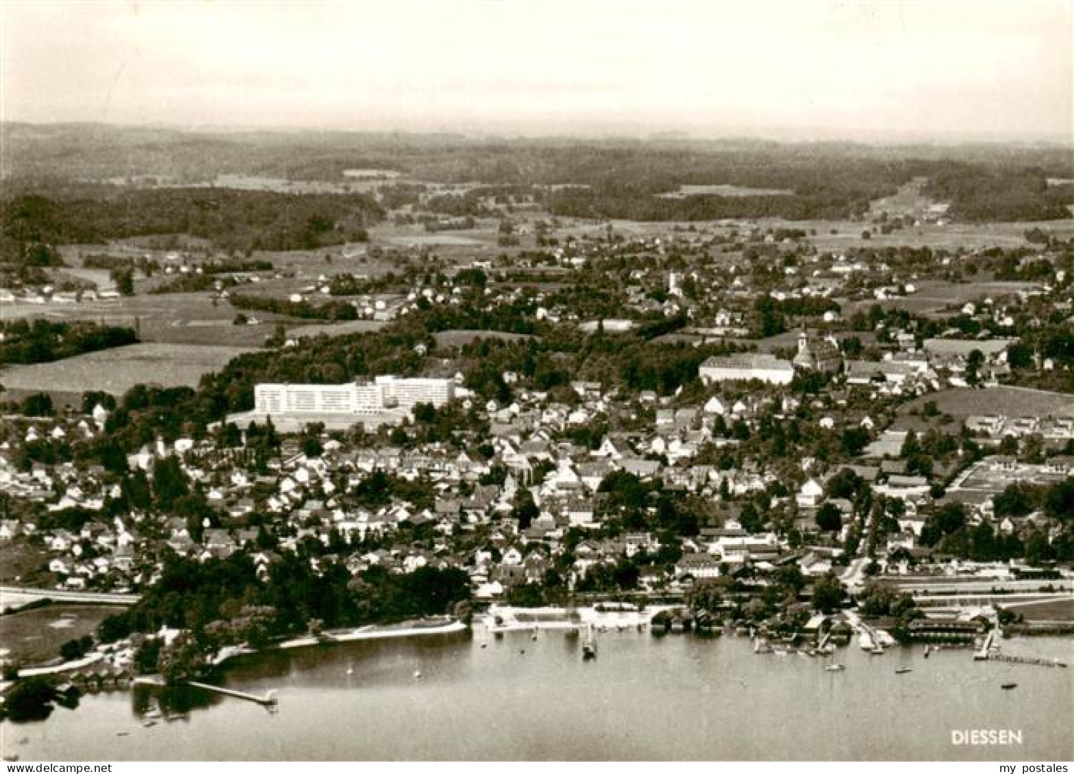 Diessen Ammersee Fliegeraufnahme