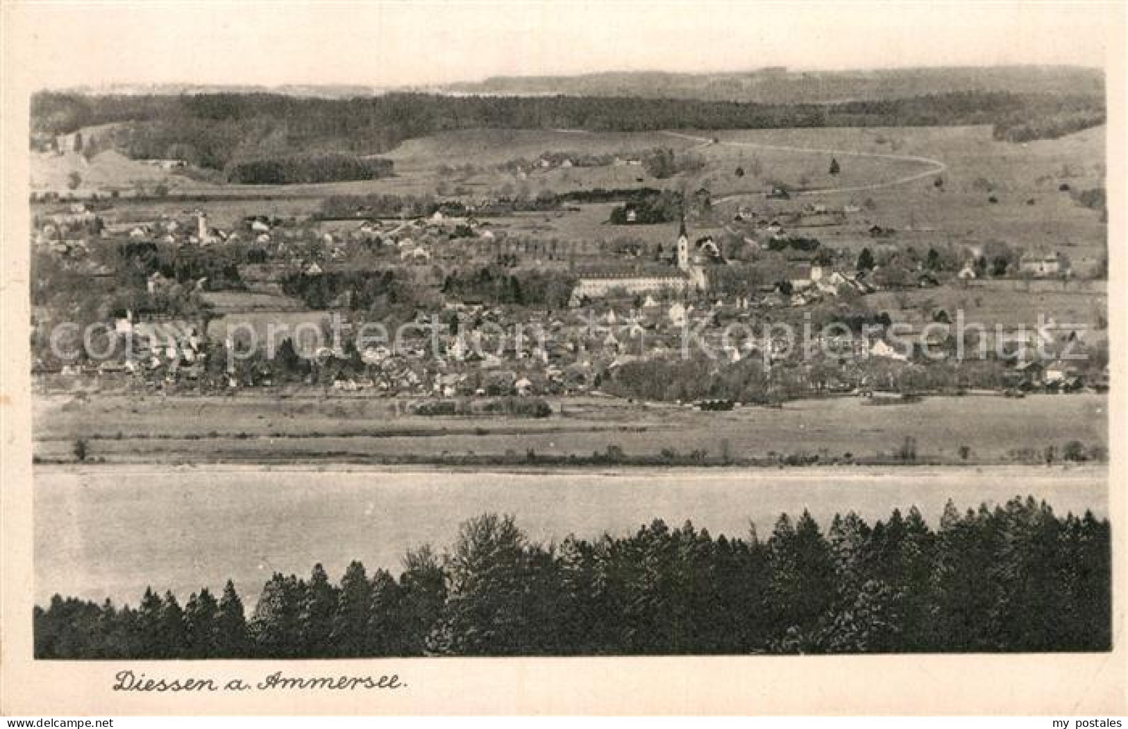Diessen Ammersee Panorama