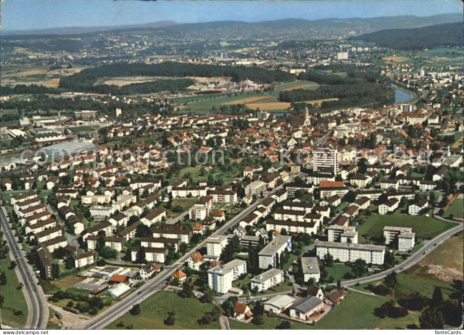 Dietikon Fliegeraufnahme