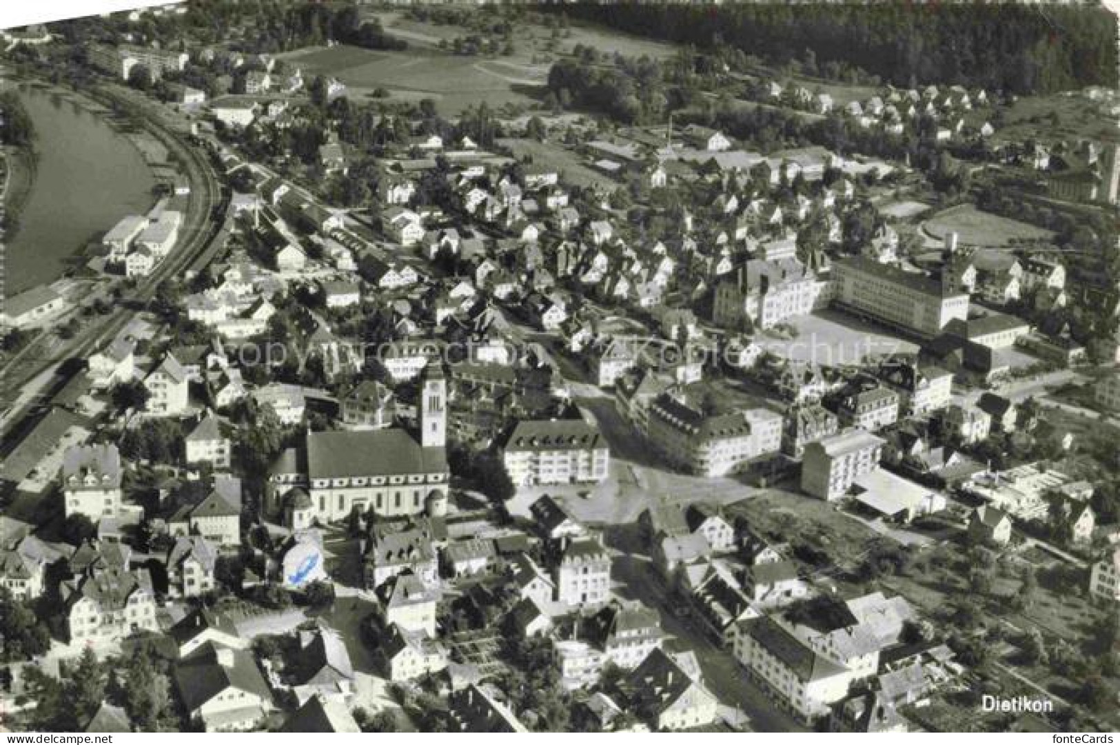 DIETIKON ZH Fliegeraufnahme