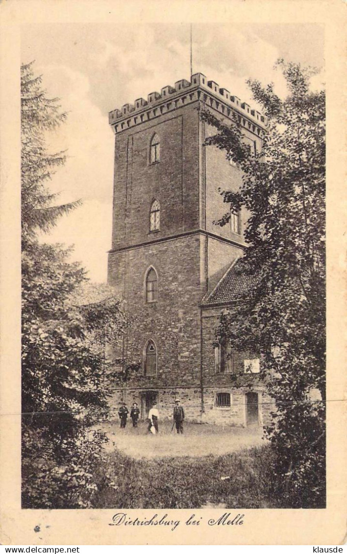 Dietrichsburg bei Melle gel.1917