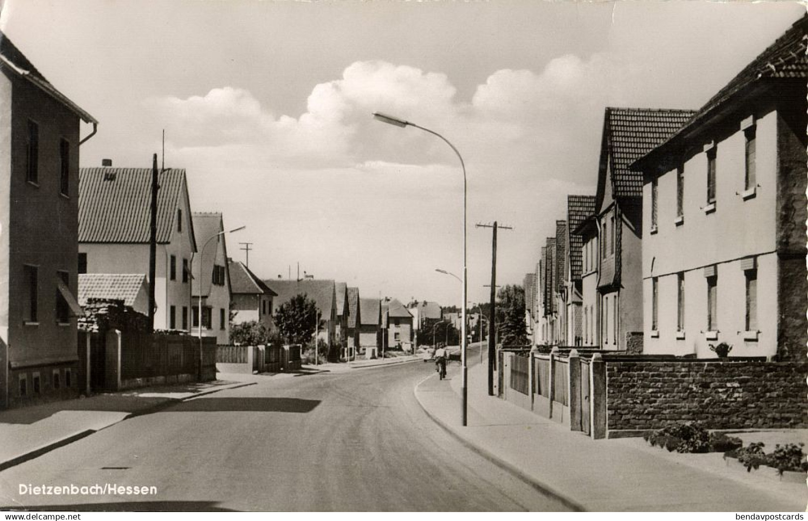 Dietzenbach, Unbekannte Straße (1962) AK 63128