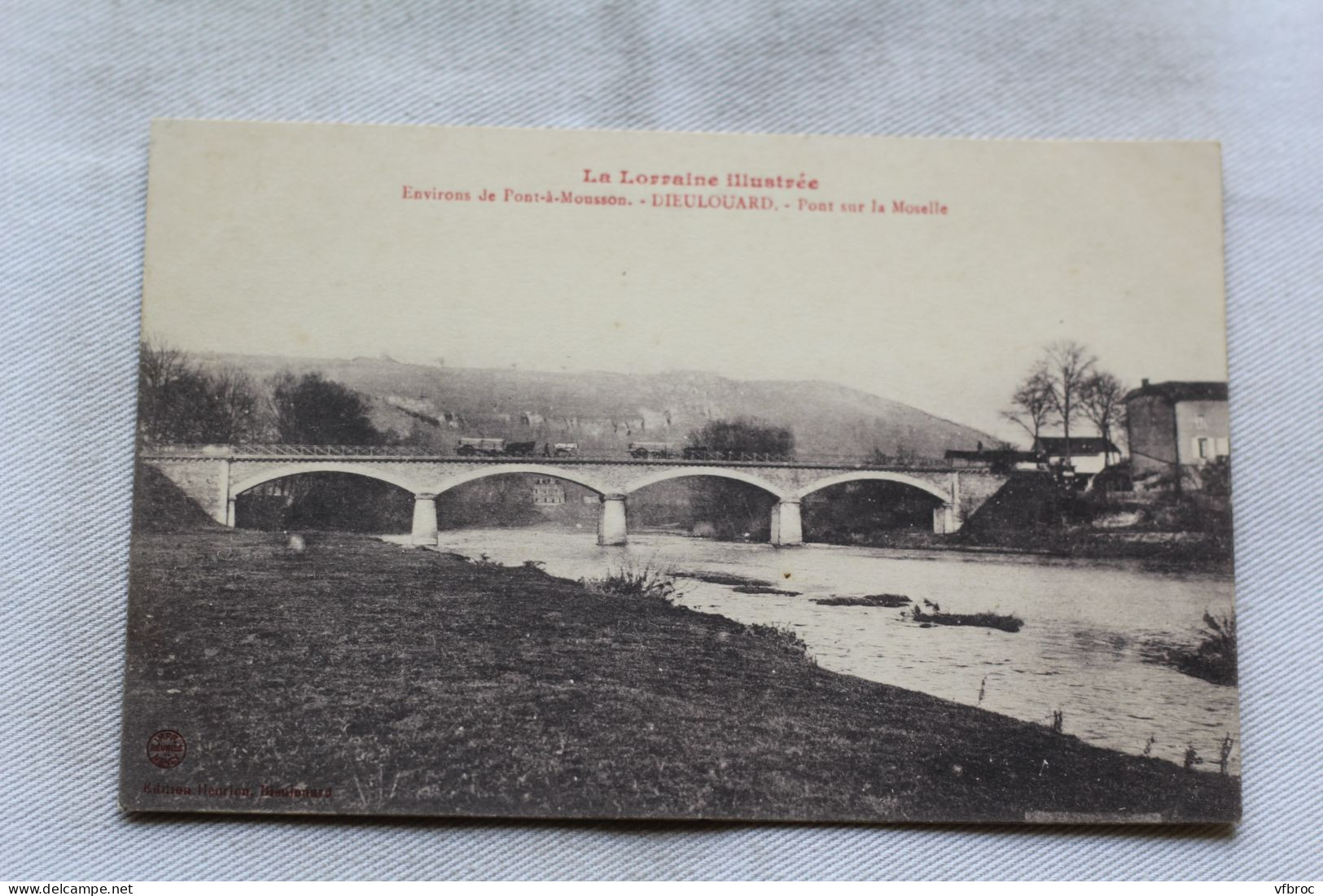 Dieulouard, environs de Pont  à Mousson, pont sur la Moselle, Meurthe et Moselle 54