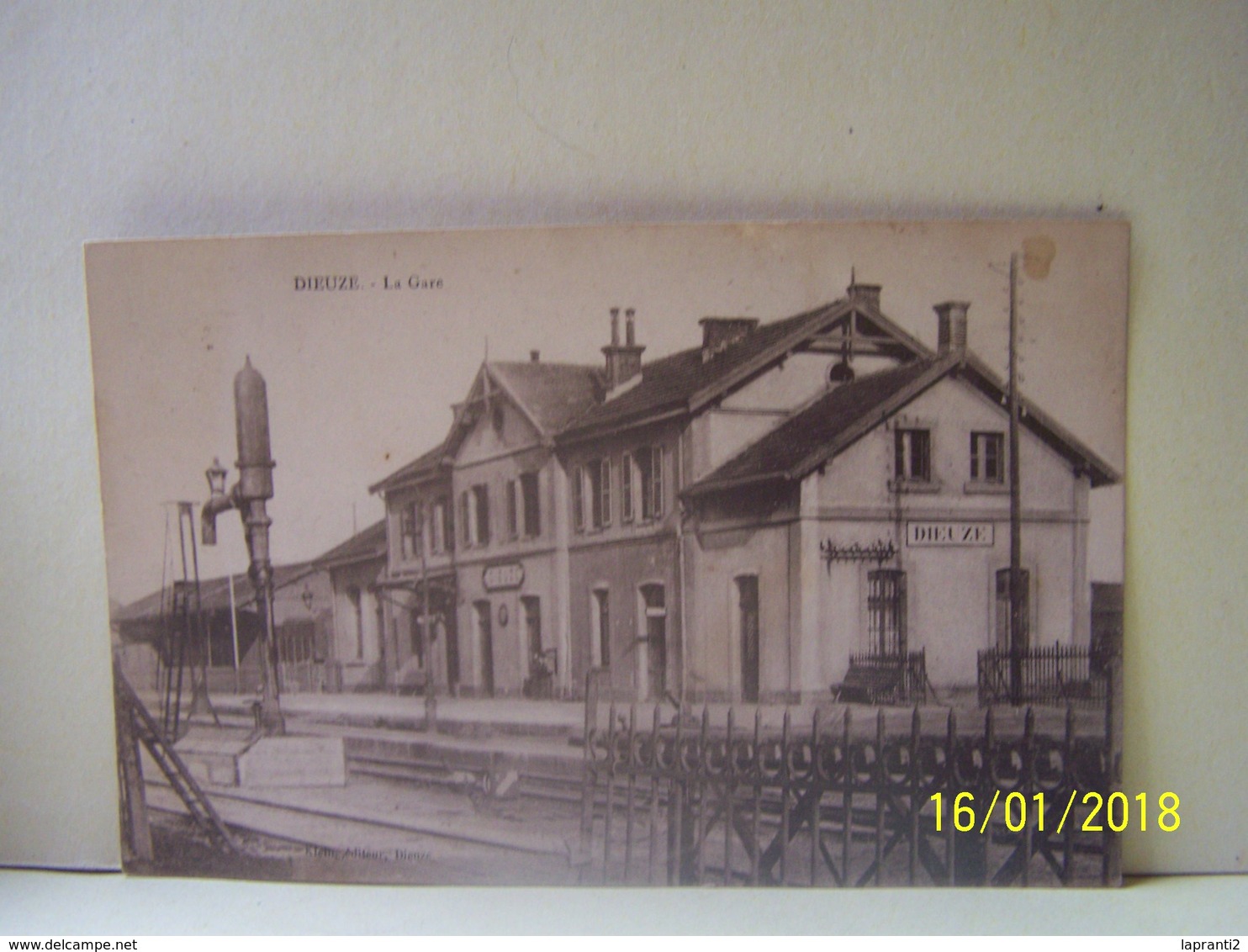 DIEUZE (MOSELLE) LA GARE