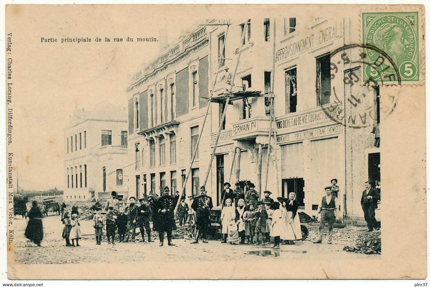 DIFFERDANGE - Partie Principale de la Rue du Moulin