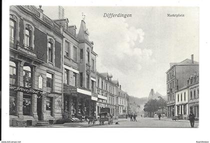 Differdingen - Marktplatz.