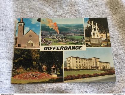 Luxembourg carte postale differdange