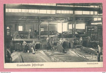 Luxembourg - DIFFERDANGE - Eisenindustrie DIFFERDINGEN - Drahtwalzwerk