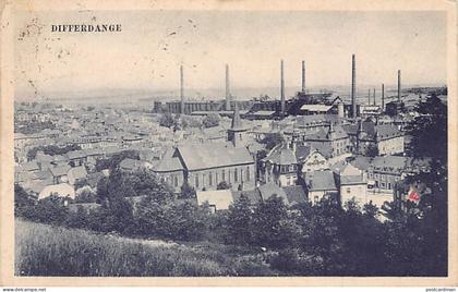 Luxembourg - DIFFERDANGE - Vue générale - Les aciéries - Ed. W. Capus