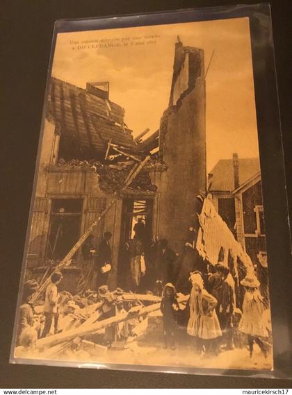 Luxembourg Differdange 1917 Fliegerangriff