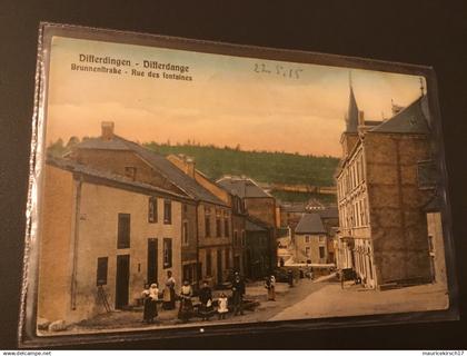 Luxembourg Differdange Brunnenstraße 1915