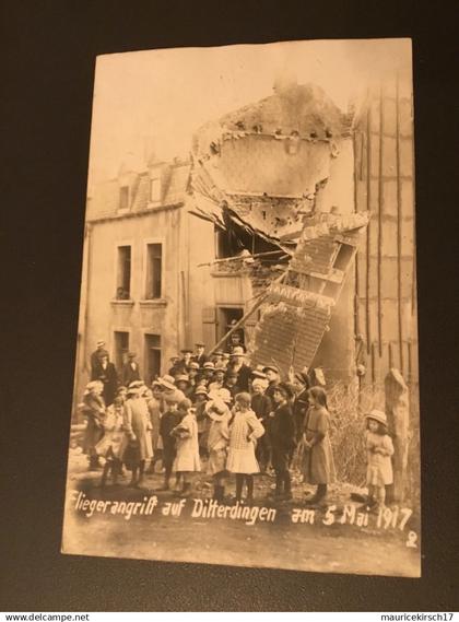 Luxembourg Differdange Fliegerangriff 1917