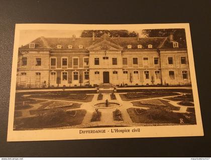 Luxembourg Differdange hospice civil 1940