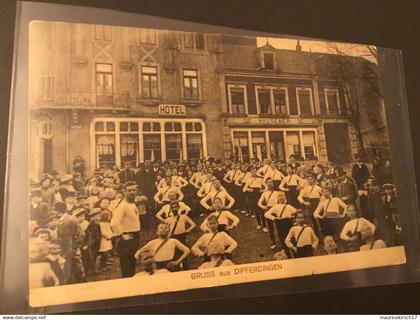 Luxembourg Luxemburg Differdange Gymnastique 1920