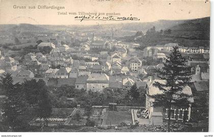 LUXEMBOURG - SAN51048 - Gruss aus Differdingen - Total vom Tillenberg aus gesehen