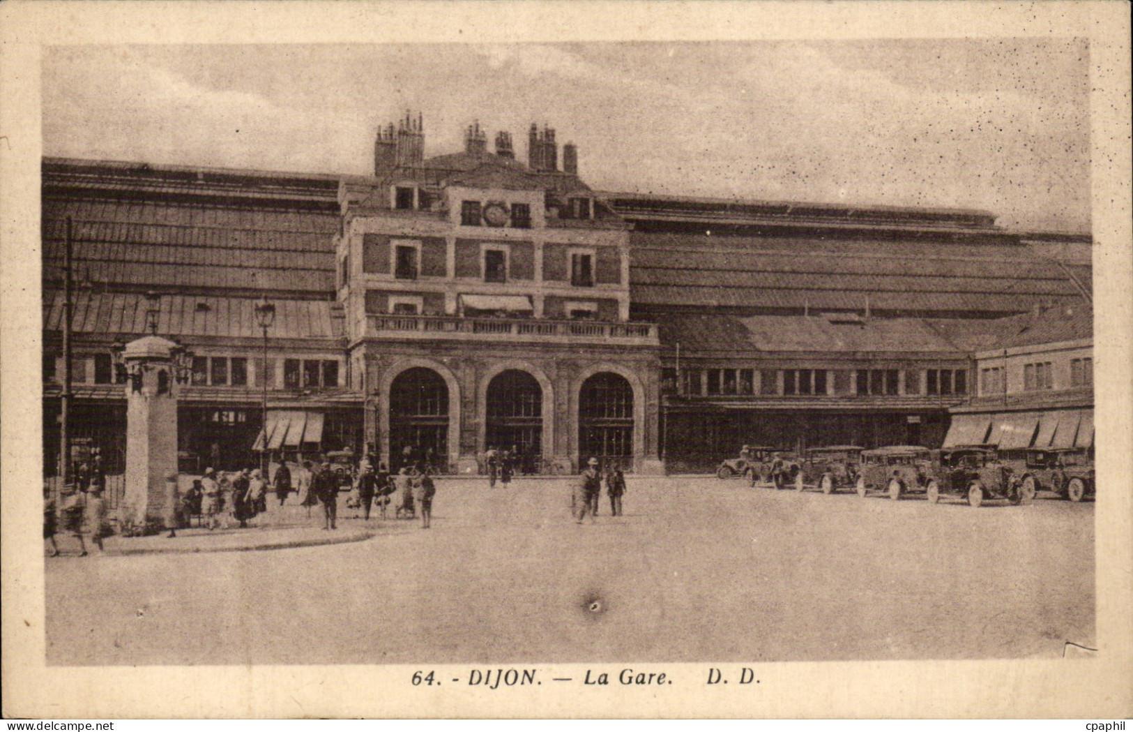 Dijon - La Gare - CPA