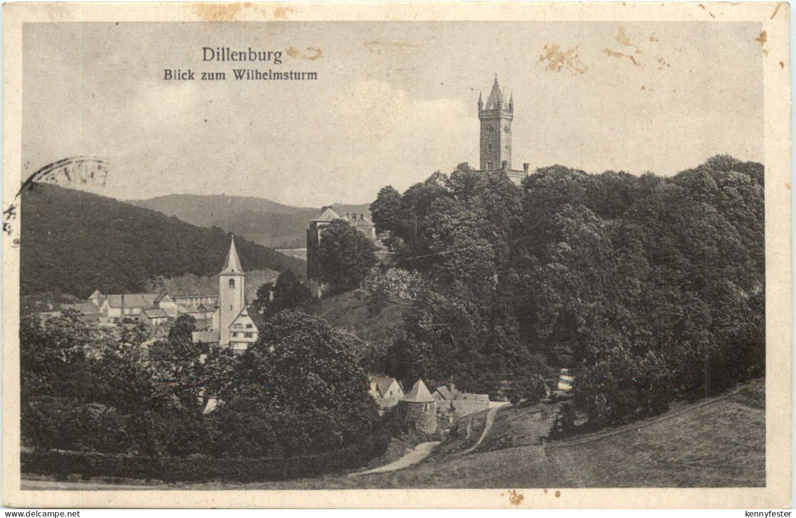 Dillenburg - Blick zum Wilehmsturm