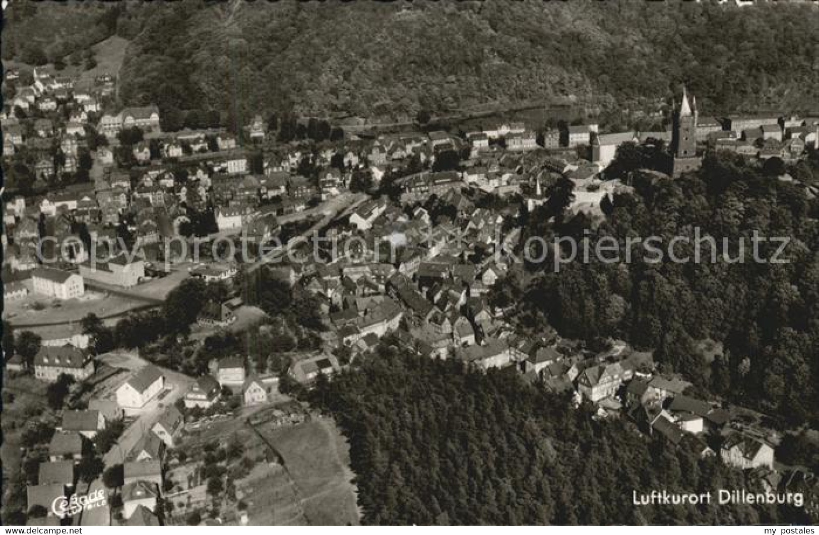 Dillenburg Fliegeraufnahme