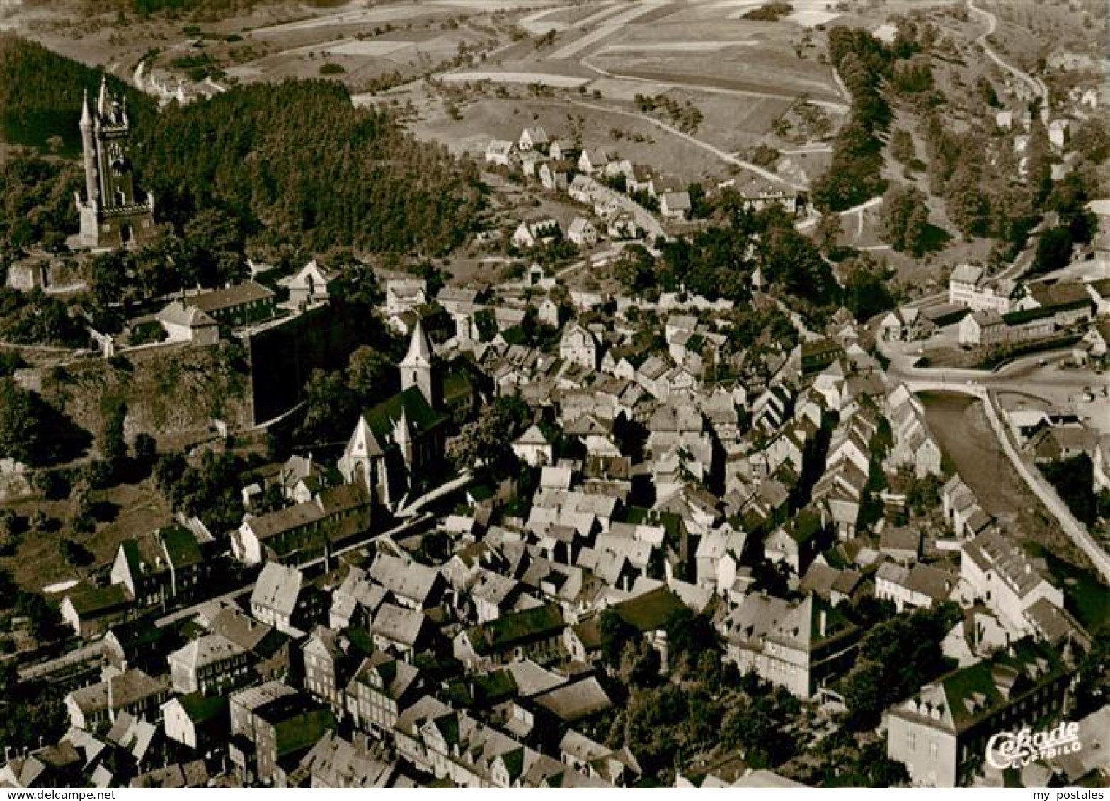 Dillenburg Hessen Fliegeraufnahme