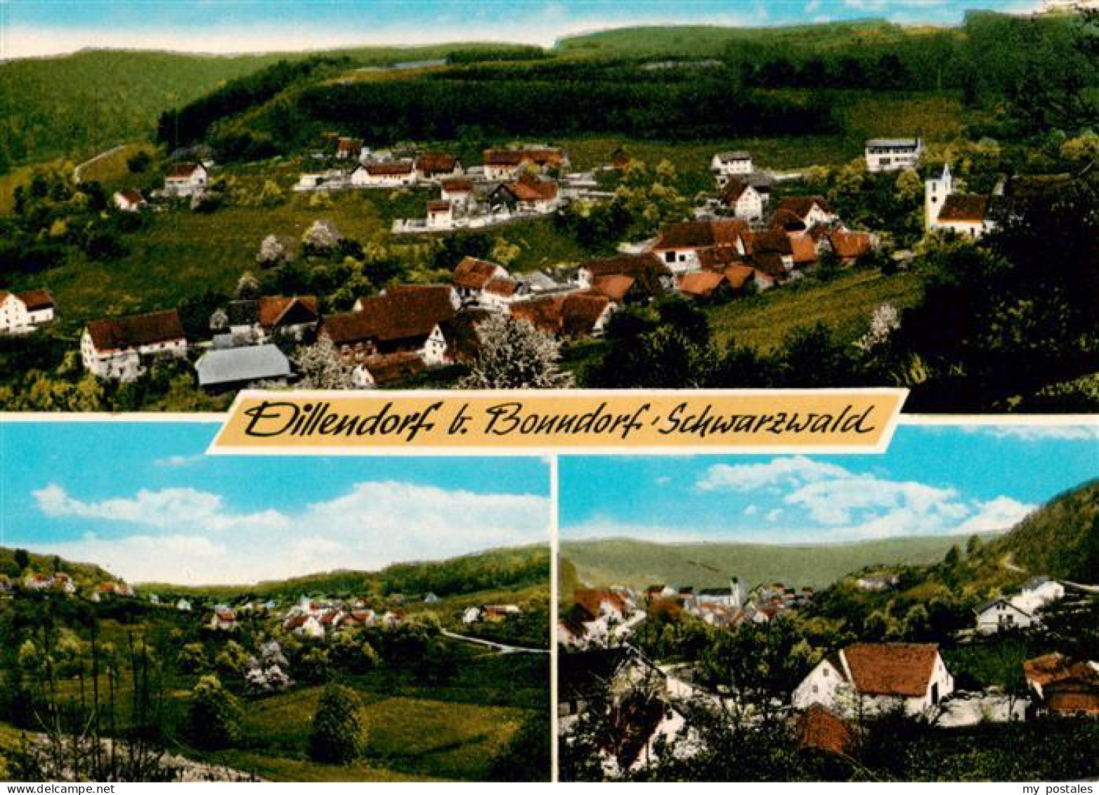 Dillendorf Bonndorf Fliegeraufnahme Panorama