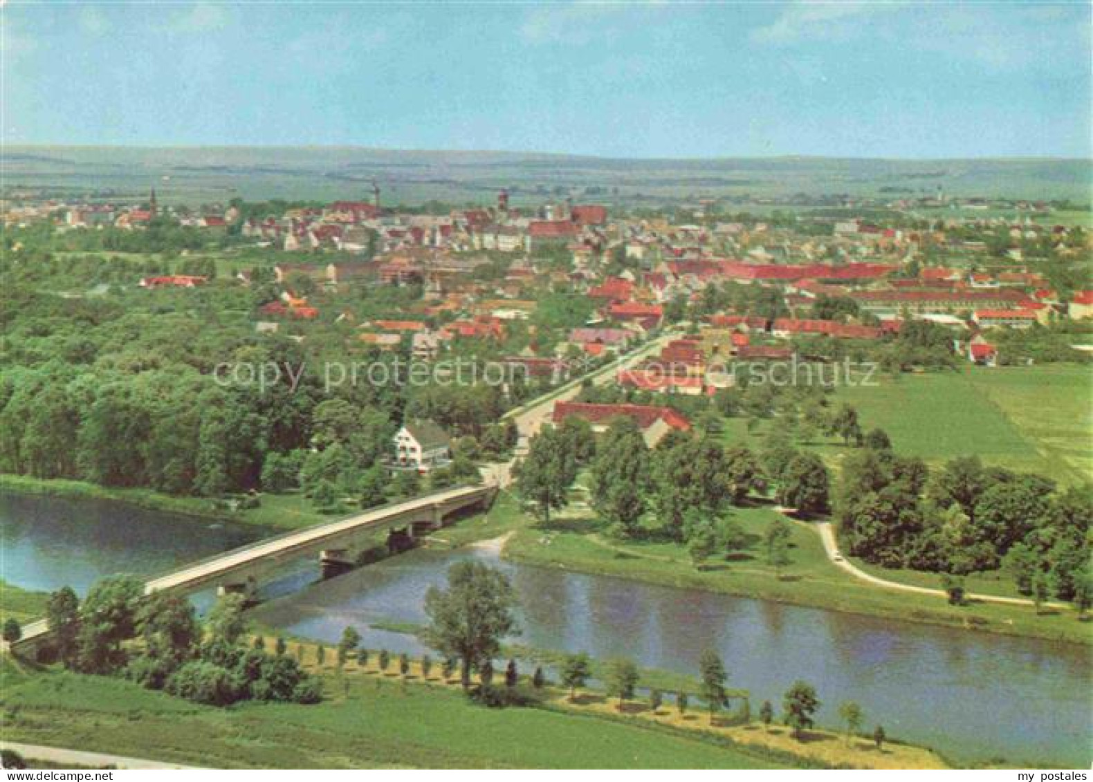 Dillingen Donau Fliegeraufnahme