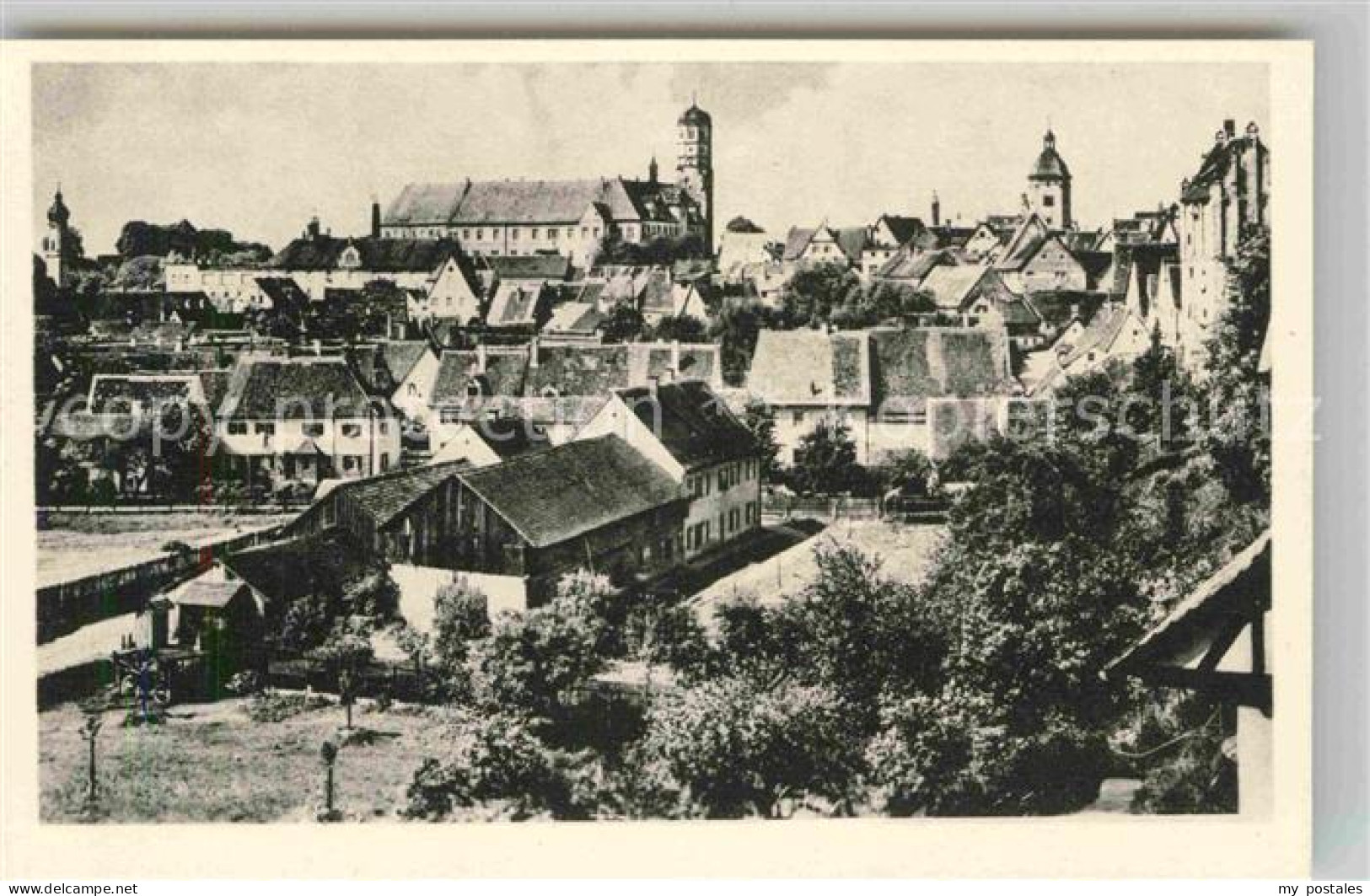 Dillingen Donau Panorama