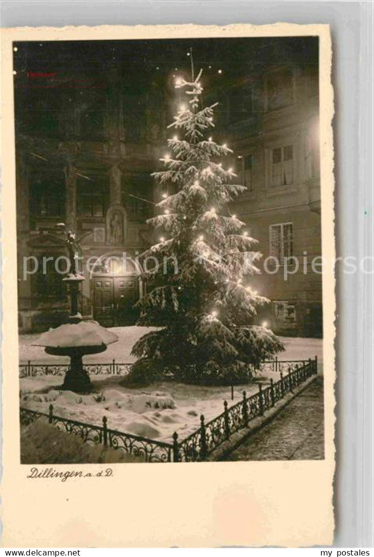 Dillingen Donau Weihnachtsbaum