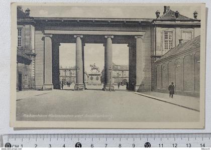 I122016 Cartolina Danimarca - Kobenhavn - Kolonnaden ved Amalienborg