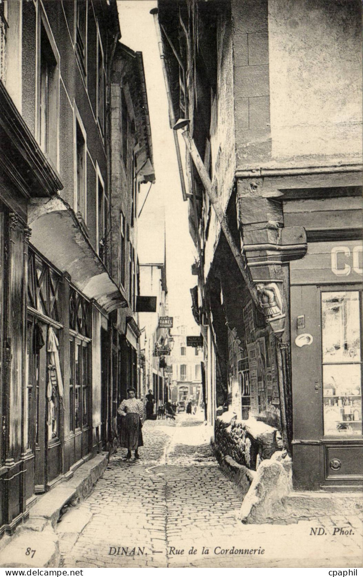 Dinan CPA Rue de la cordonnerie