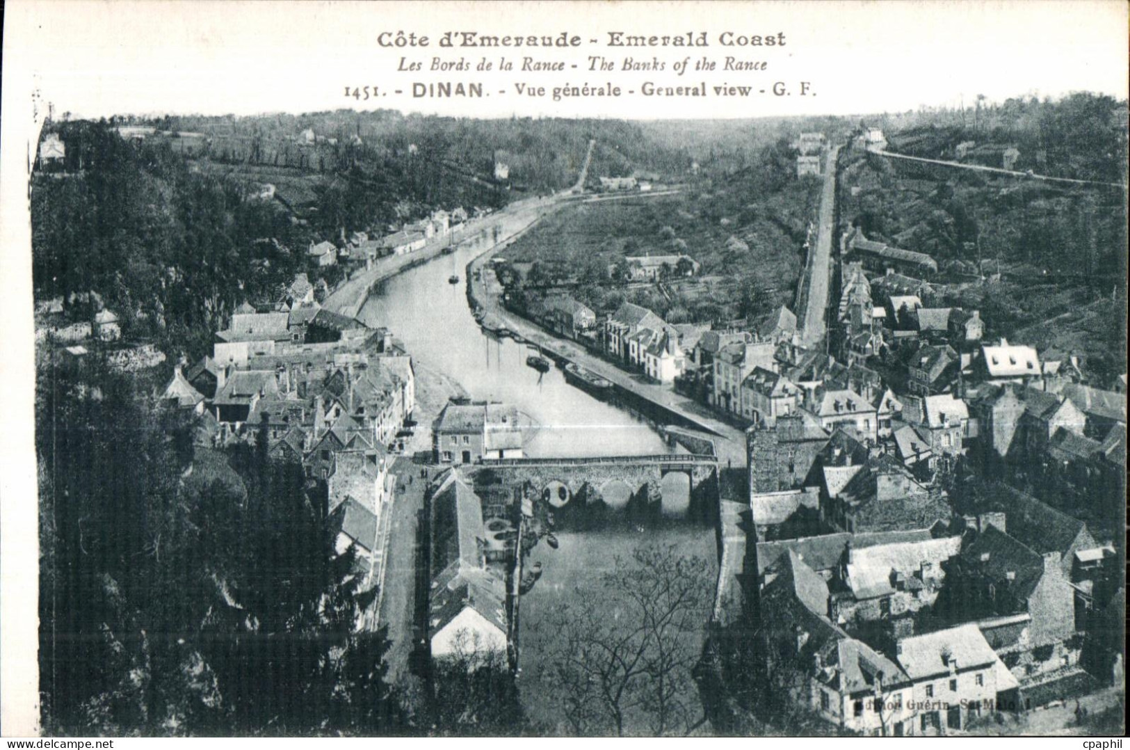 Dinan - Vue Generale - CPA