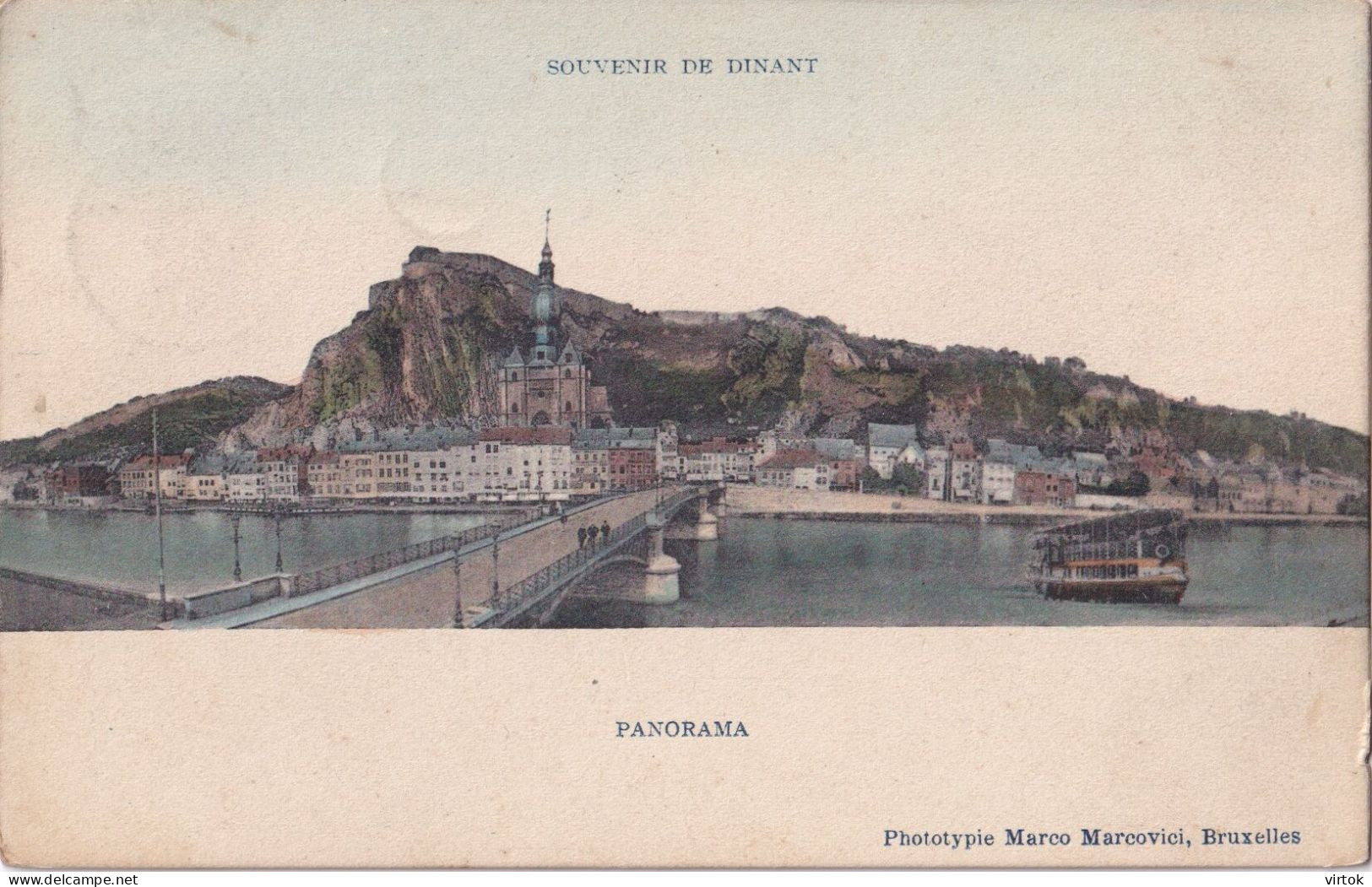 DINANT     1903   (  avec timbre )