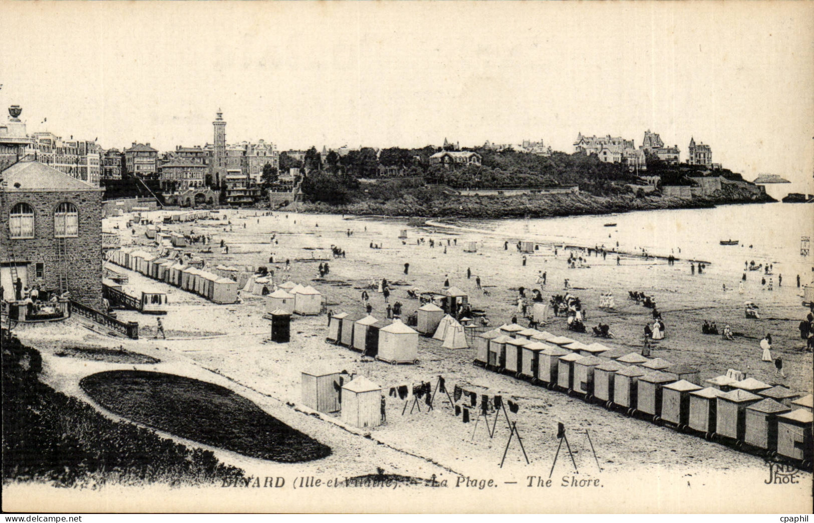 Dinard CPA La plage