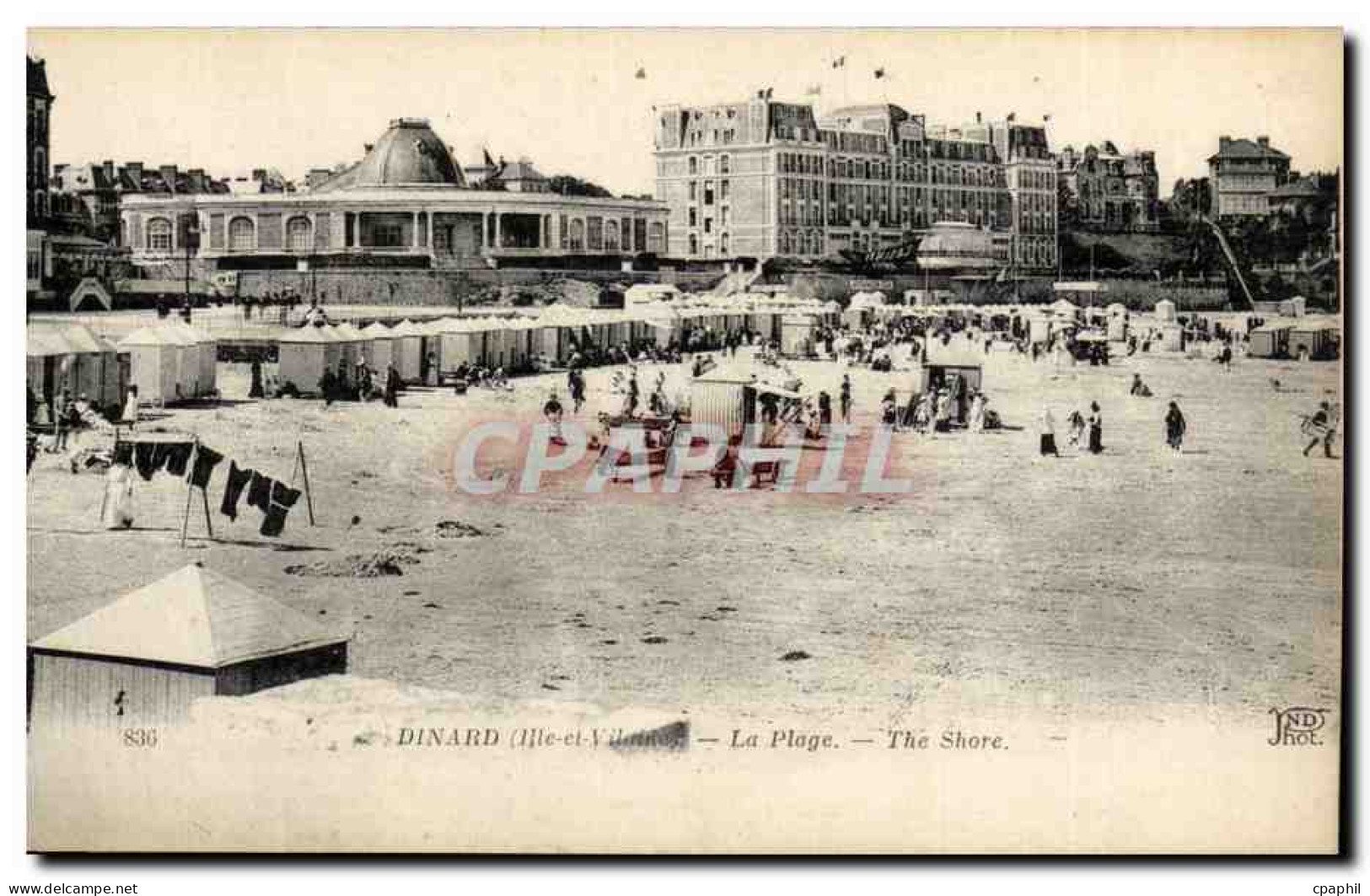 Dinard CPA La plage