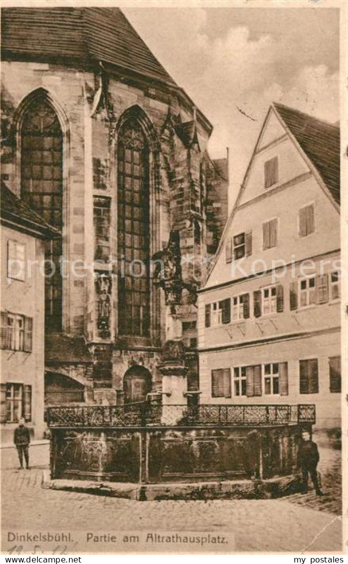 Dinkelsbuehl Altrathausplatz