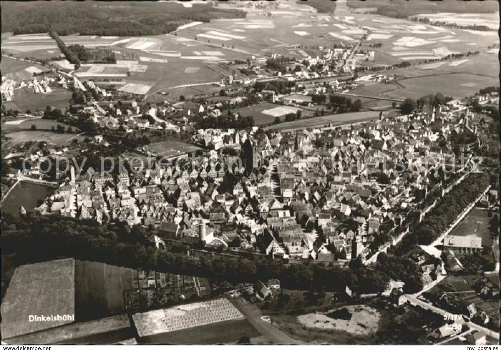 Dinkelsbuehl Fliegeraufnahme