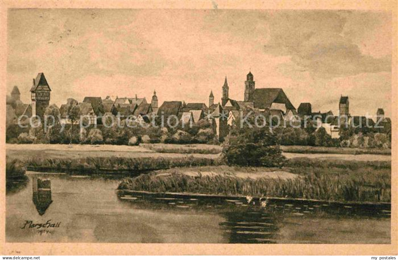 Dinkelsbuehl Panorama