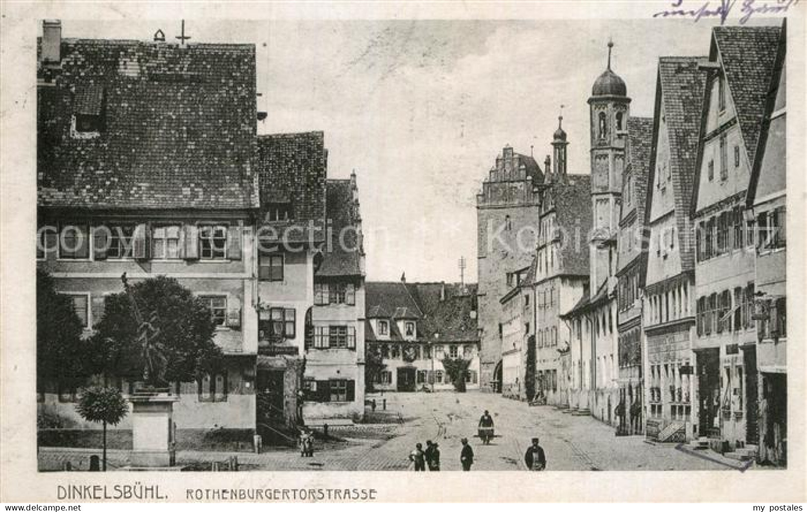 Dinkelsbuehl Rothenburgtorstrasse