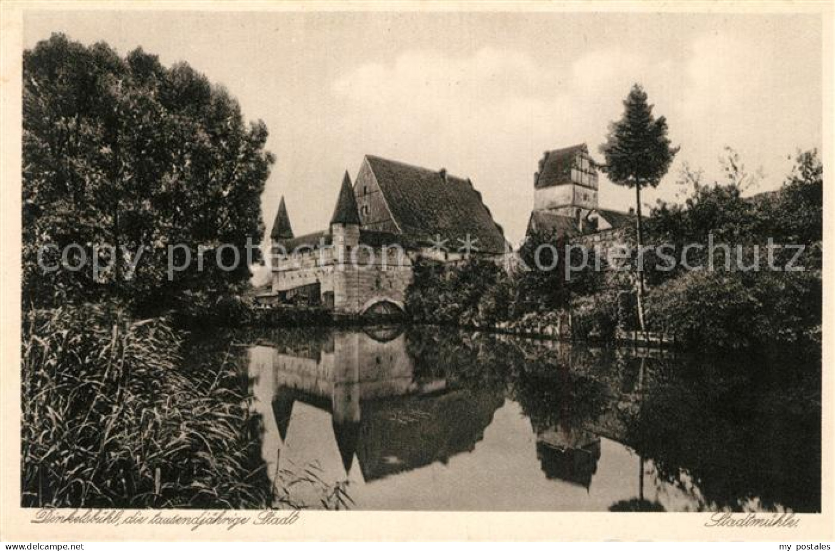 Dinkelsbuehl Teilansicht