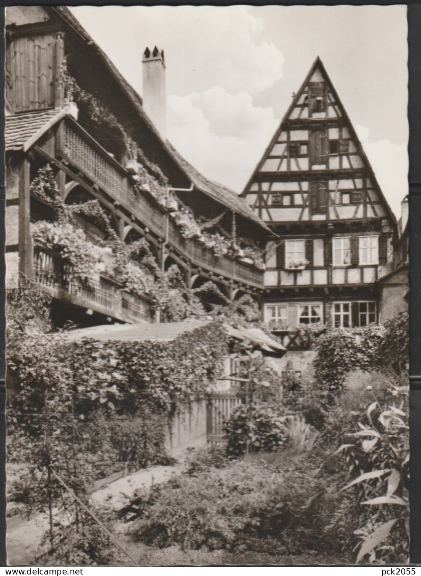 DINKELSBÜHL , die Tausendjährige Stadt - HEZELHOF - nicht gelaufen (AK 7566)