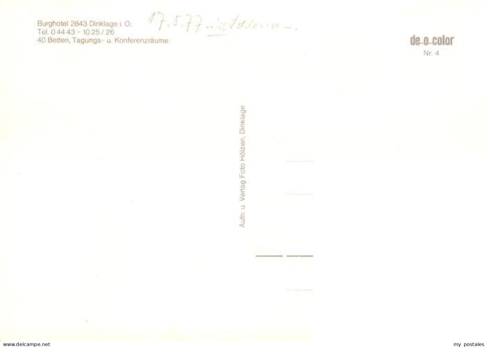 Dinklage Burghotel Dinklage Gastraeume Zimmer