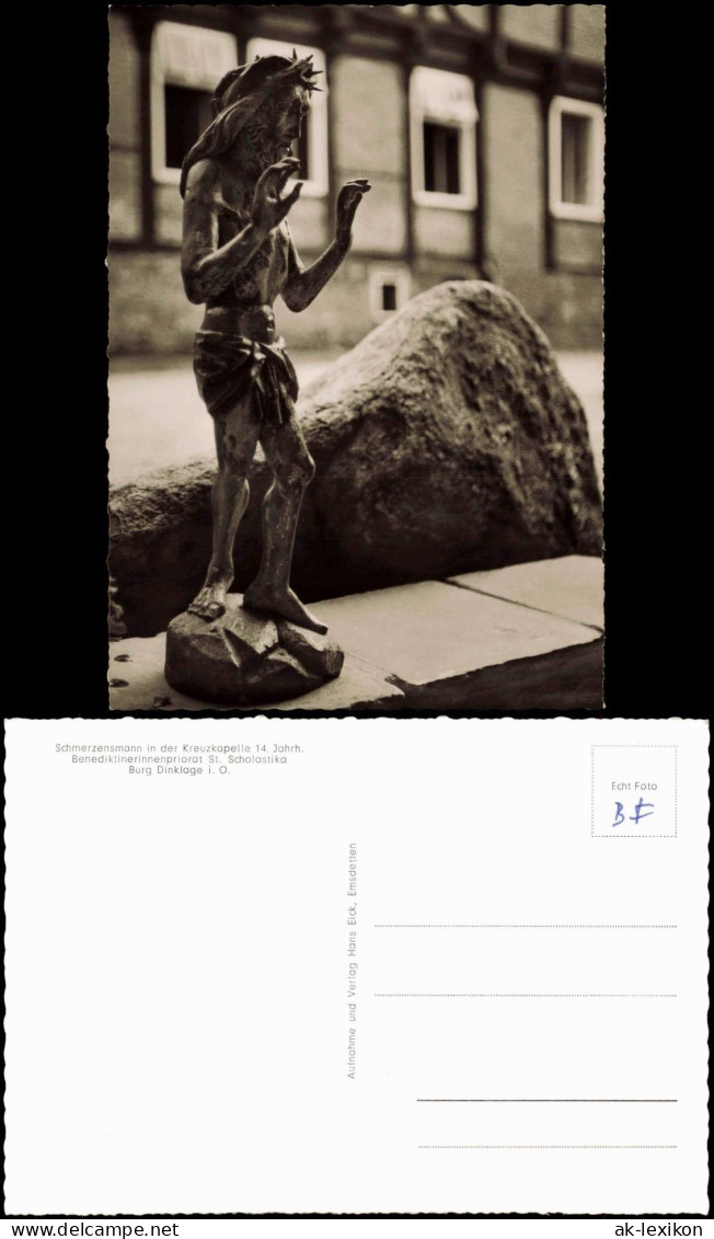 Dinklage Schmerzensmann in der Kreuzkapelle Benediktinerinnenpriorat  1960