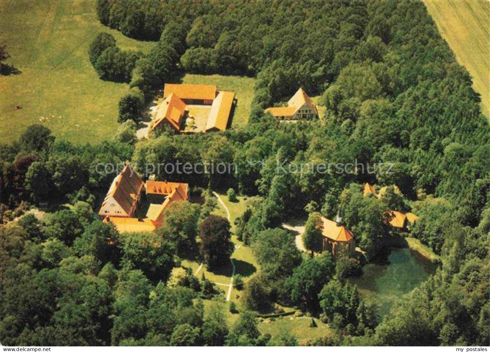 Dinklage Vechta Niedersachsen Benediktinerinnenabtei Burg Dinklage mit Oekonomie