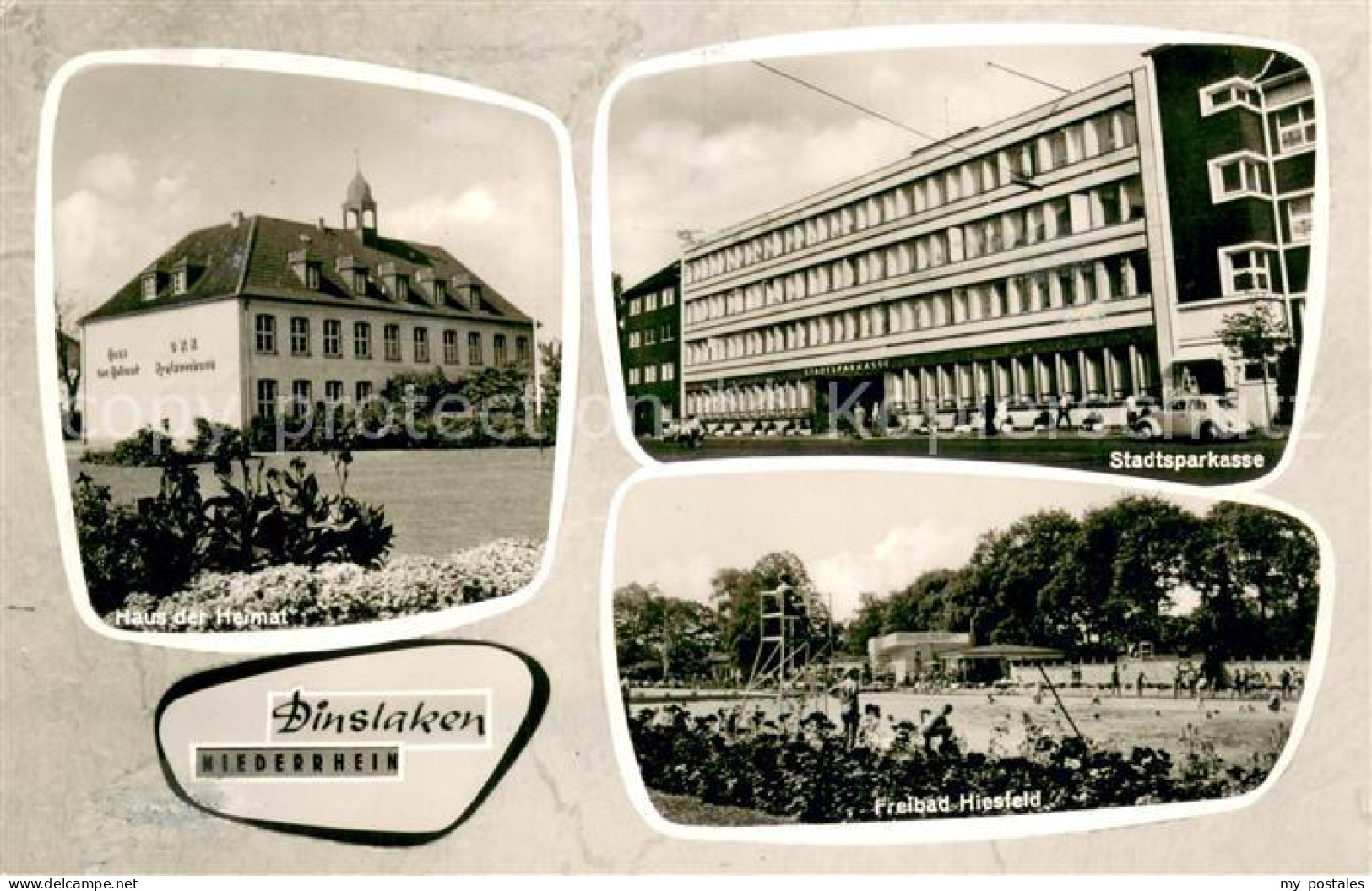Dinslaken HAus der Heimat Stadtsparkasse Freibad Hiesfeld
