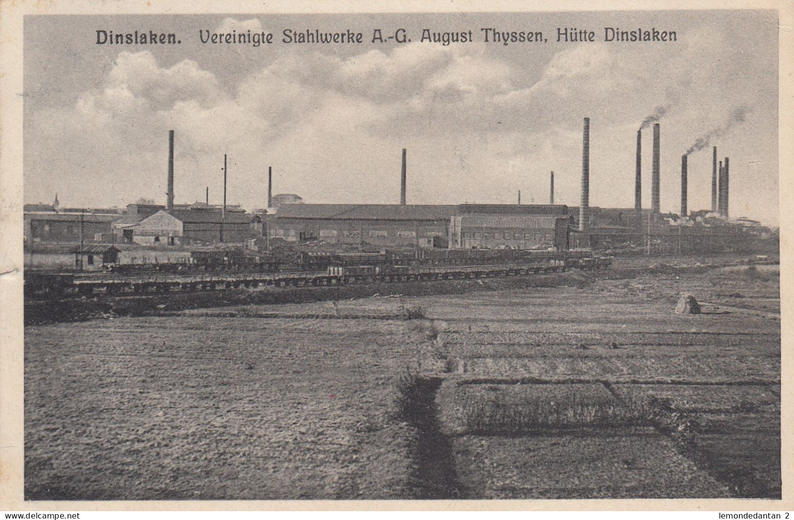 Dinslaken - Vereinigte Stahlwerke A-G August Thyssen - Hütte Dinslaken