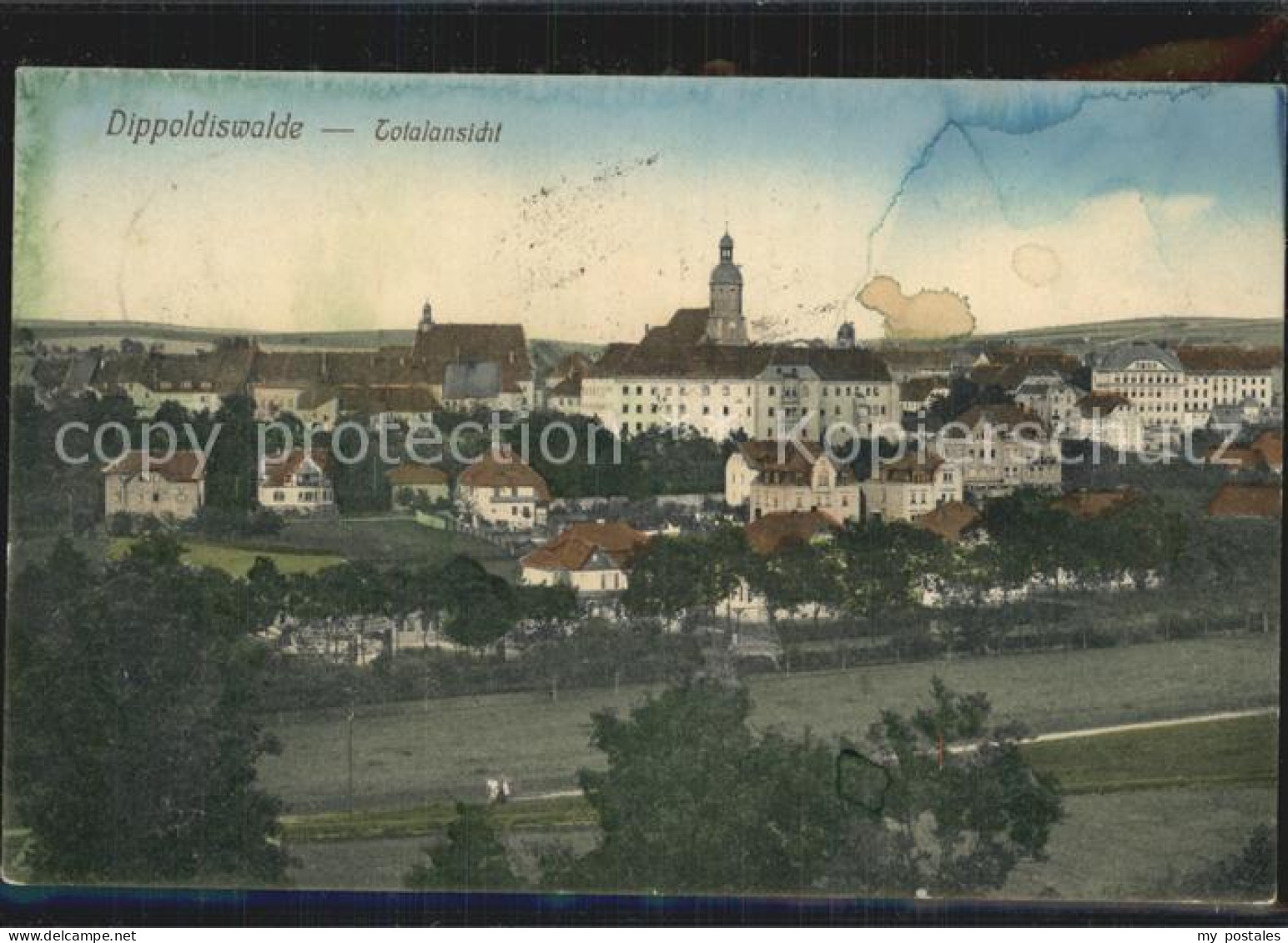 Dippoldiswalde Osterzgebirge Ortsansicht