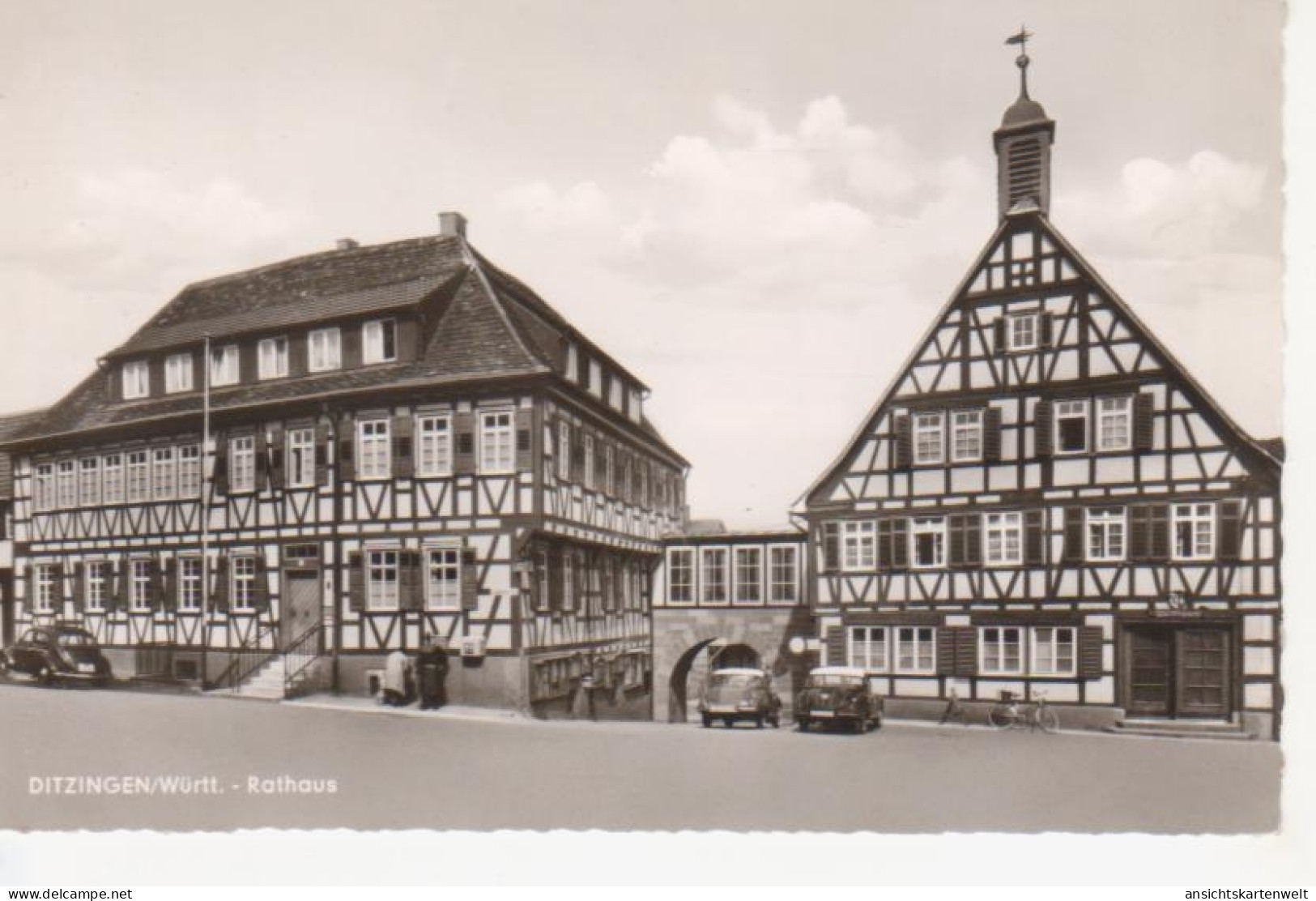 Ditzingen Rathaus ngl #205.785